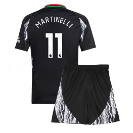 Arsenal Gabriel Martinelli #11 Uit tenue Kids 2024-25 Korte Mouw (+ Korte broeken)