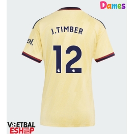 Arsenal Jurrien Timber #12 Derde tenue Dames 2026-27 Korte Mouw