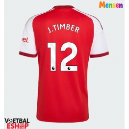 Arsenal Jurrien Timber #12 Thuis tenue 2026-27 Korte Mouw