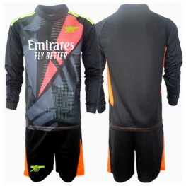 Arsenal Keeper Derde tenue Kids 2024-25 Lange Mouw (+ Korte broeken)