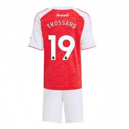Arsenal Leandro Trossard #19 Thuis tenue Kids 2025-26 Korte Mouw (+ Korte broeken)