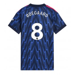 Arsenal Martin Odegaard #8 Uit tenue Dames 2025-26 Korte Mouw