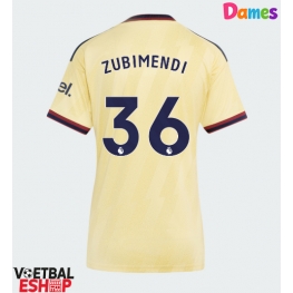 Arsenal Martin Zubimendi #36 Derde tenue Dames 2026-27 Korte Mouw