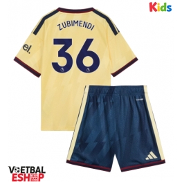 Arsenal Martin Zubimendi #36 Derde tenue Kids 2026-27 Korte Mouw (+ Korte broeken)