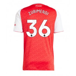 Arsenal Martin Zubimendi #36 Thuis tenue 2025-26 Korte Mouw