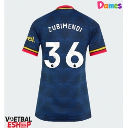 Arsenal Martin Zubimendi #36 Uit tenue Dames 2026-27 Korte Mouw
