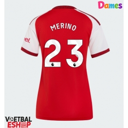 Arsenal Mikel Merino #23 Thuis tenue Dames 2026-27 Korte Mouw