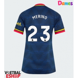 Arsenal Mikel Merino #23 Uit tenue Dames 2026-27 Korte Mouw