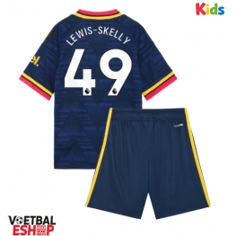 Arsenal Myles Lewis-Skelly #49 Uit tenue Kids 2026-27 Korte Mouw (+ Korte broeken)