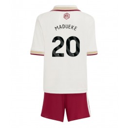 Arsenal Noni Madueke #20 Derde tenue Kids 2025-26 Korte Mouw (+ Korte broeken)