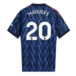 Arsenal Noni Madueke #20 Uit tenue 2025-26 Korte Mouw