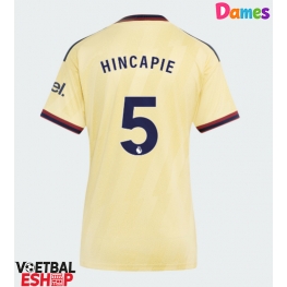 Arsenal Piero Hincapie #5 Derde tenue Dames 2026-27 Korte Mouw