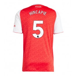 Arsenal Piero Hincapie #5 Thuis tenue 2025-26 Korte Mouw