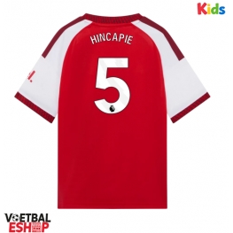 Arsenal Piero Hincapie #5 Thuis tenue Kids 2026-27 Korte Mouw (+ Korte broeken)