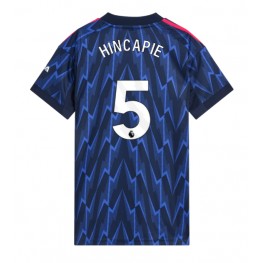 Arsenal Piero Hincapie #5 Uit tenue Dames 2025-26 Korte Mouw