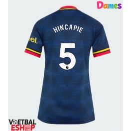 Arsenal Piero Hincapie #5 Uit tenue Dames 2026-27 Korte Mouw