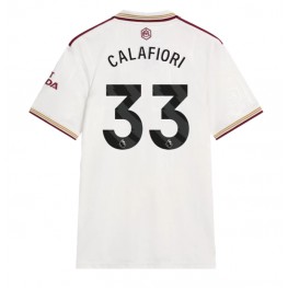 Arsenal Riccardo Calafiori #33 Derde tenue 2025-26 Korte Mouw