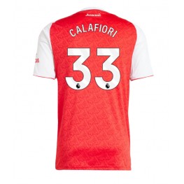 Arsenal Riccardo Calafiori #33 Thuis tenue 2025-26 Korte Mouw
