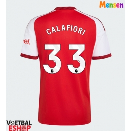 Arsenal Riccardo Calafiori #33 Thuis tenue 2026-27 Korte Mouw