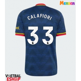 Arsenal Riccardo Calafiori #33 Uit tenue 2026-27 Korte Mouw