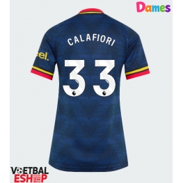 Arsenal Riccardo Calafiori #33 Uit tenue Dames 2026-27 Korte Mouw