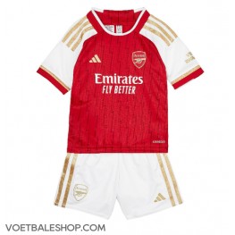 Arsenal Thuis tenue Kids 2023-24 Korte Mouw (+ Korte broeken)