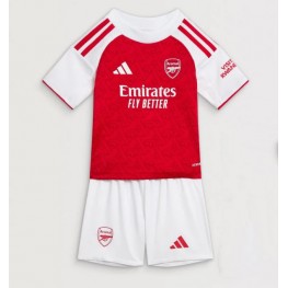 Arsenal Thuis tenue Kids 2025-26 Korte Mouw (+ Korte broeken)