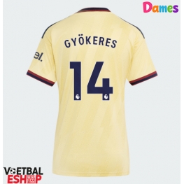 Arsenal Viktor Gyokeres #14 Derde tenue Dames 2026-27 Korte Mouw