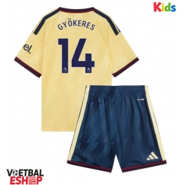 Arsenal Viktor Gyokeres #14 Derde tenue Kids 2026-27 Korte Mouw (+ Korte broeken)