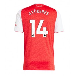 Arsenal Viktor Gyokeres #14 Thuis tenue 2025-26 Korte Mouw