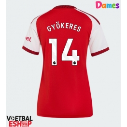 Arsenal Viktor Gyokeres #14 Thuis tenue Dames 2026-27 Korte Mouw