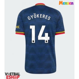 Arsenal Viktor Gyokeres #14 Uit tenue 2026-27 Korte Mouw