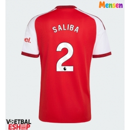 Arsenal William Saliba #2 Thuis tenue 2026-27 Korte Mouw