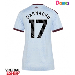 Aston Villa Alejandro Garnacho #17 Derde tenue Dames 2026-27 Korte Mouw