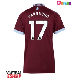 Aston Villa Alejandro Garnacho #17 Thuis tenue Dames 2026-27 Korte Mouw