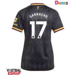 Aston Villa Alejandro Garnacho #17 Uit tenue Dames 2026-27 Korte Mouw