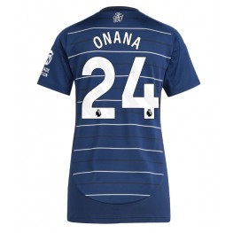 Aston Villa Amadou Onana #24 Derde tenue Dames 2024-25 Korte Mouw