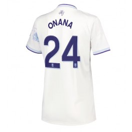 Aston Villa Amadou Onana #24 Derde tenue Dames 2025-26 Korte Mouw