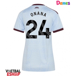 Aston Villa Amadou Onana #24 Derde tenue Dames 2026-27 Korte Mouw