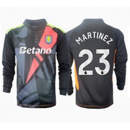 Aston Villa Emiliano Martinez #23 Keeper Uit tenue 2024-25 Lange Mouw