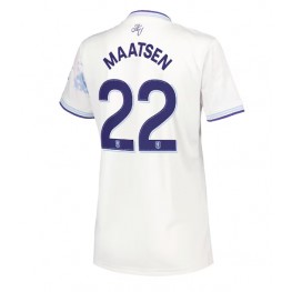 Aston Villa Ian Maatsen #22 Derde tenue Dames 2025-26 Korte Mouw