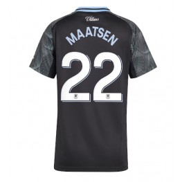 Aston Villa Ian Maatsen #22 Uit tenue Dames 2025-26 Korte Mouw
