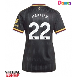 Aston Villa Ian Maatsen #22 Uit tenue Dames 2026-27 Korte Mouw