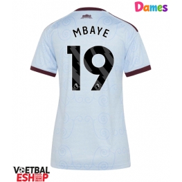 Aston Villa Ibrahim Mbaye #19 Derde tenue Dames 2026-27 Korte Mouw