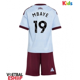 Aston Villa Ibrahim Mbaye #19 Derde tenue Kids 2026-27 Korte Mouw (+ Korte broeken)
