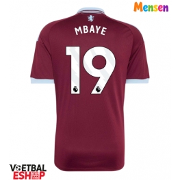 Aston Villa Ibrahim Mbaye #19 Thuis tenue 2026-27 Korte Mouw