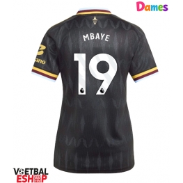 Aston Villa Ibrahim Mbaye #19 Uit tenue Dames 2026-27 Korte Mouw