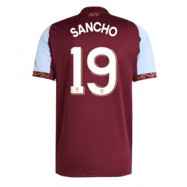 Aston Villa Jadon Sancho #19 Thuis tenue 2025-26 Korte Mouw