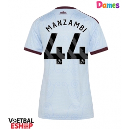 Aston Villa Johan Manzambi #44 Derde tenue Dames 2026-27 Korte Mouw