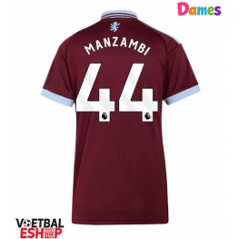 Aston Villa Johan Manzambi #44 Thuis tenue Dames 2026-27 Korte Mouw